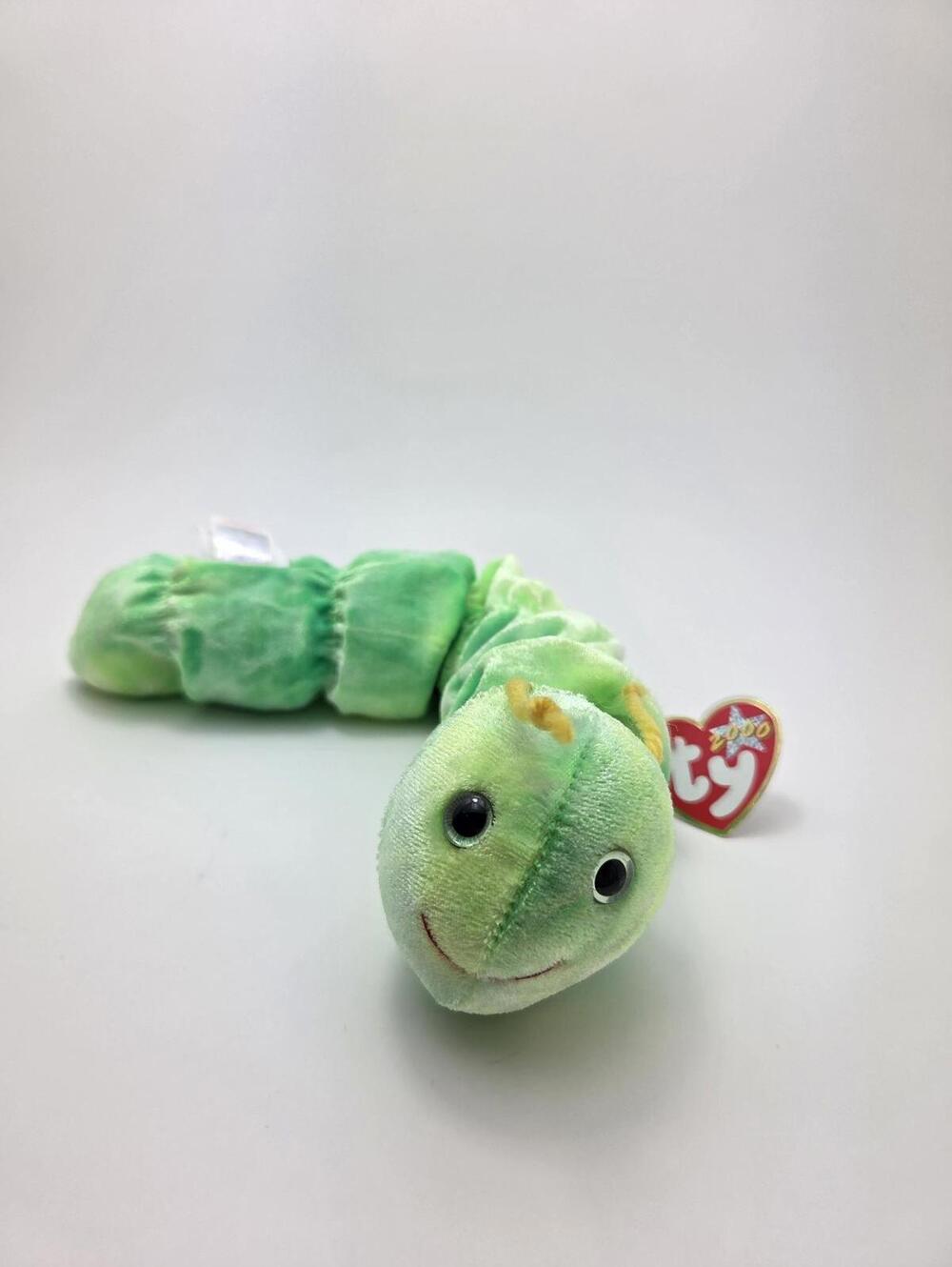 Ty Beanie Babies Squirmy the Worm Stuffed Animal Plush